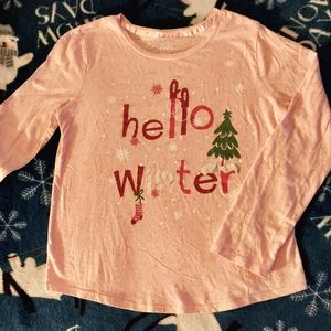 Girl's long-sleeved shirt